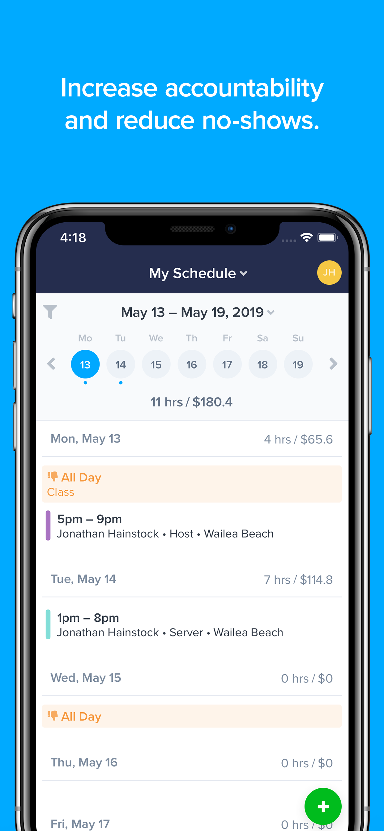 ZoomShift Employee Scheduling screenshot 4