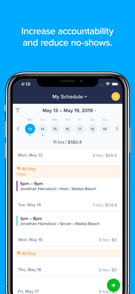 ZoomShift Employee Scheduling - App de Economía y empresa | MWM