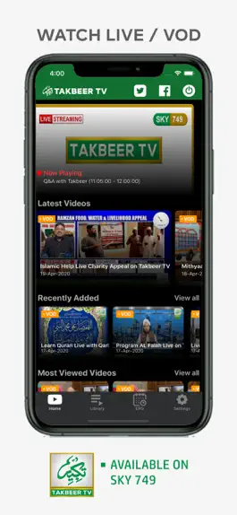 Game screenshot Takbeer TV apk