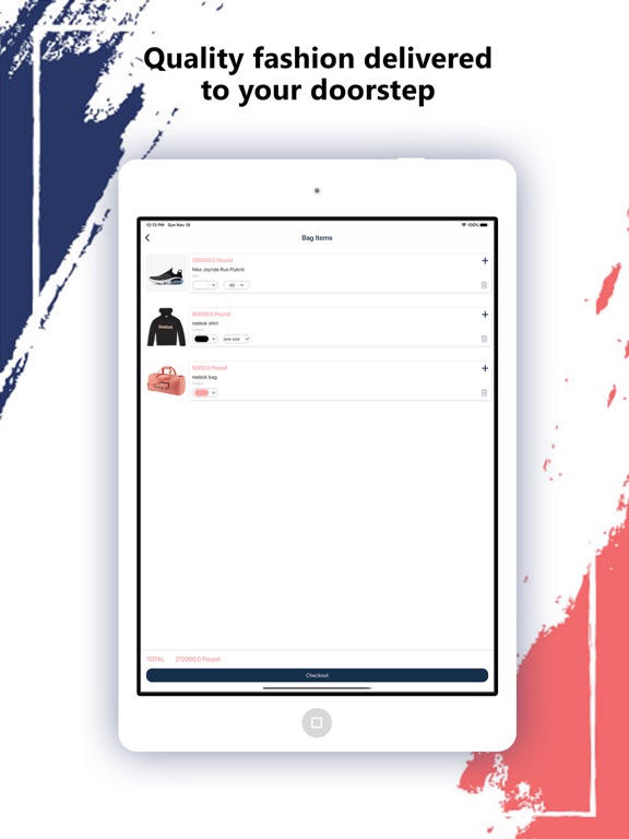 Stylie App iPad screenshot 4 - Shopping app