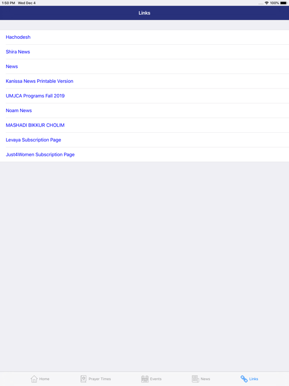Kanissa News iPad screenshot 4 - News app