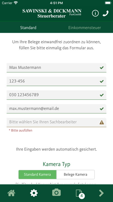 How to cancel & delete Sawinski & Dickmann StB from iphone & ipad 2
