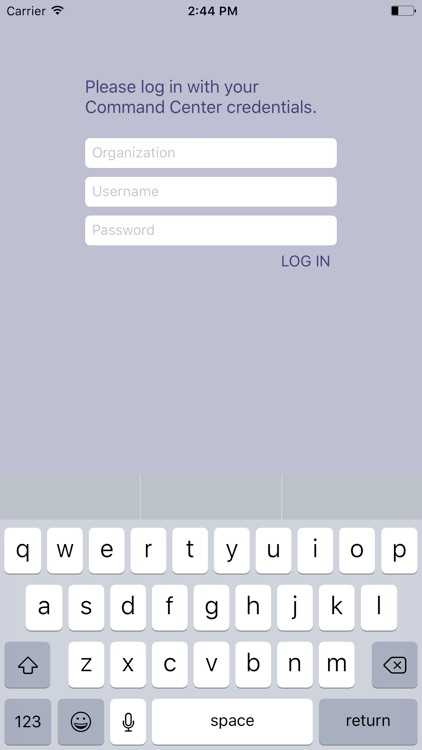 Command Center Mobile