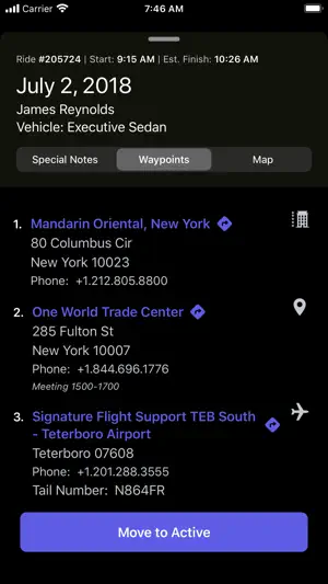 Fortis Chauffeur screenshot 2