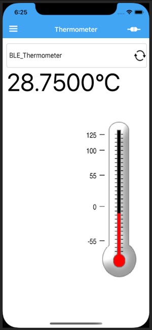 ThermaQ App, for ETI Bluetooth LE Thermometer (Info) - PSE