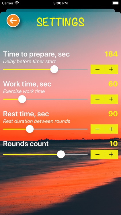 Timer sports fitness screenshot-6