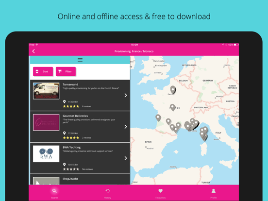 Screenshot #5 pour Yachting Pages: Yacht Services