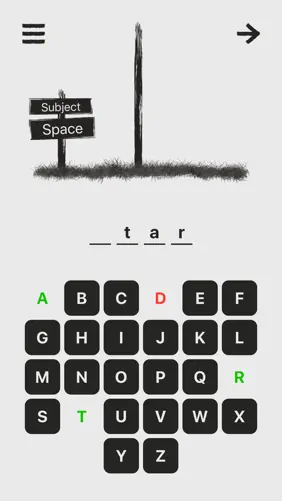 Hangman - Simple & Fun screenshot 1