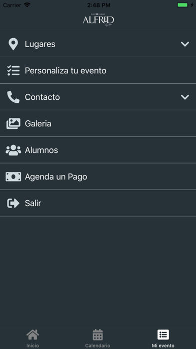 Eventos Crea Screenshot