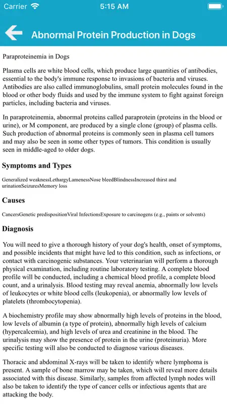 Veterinary Manual screenshot 8 of 10