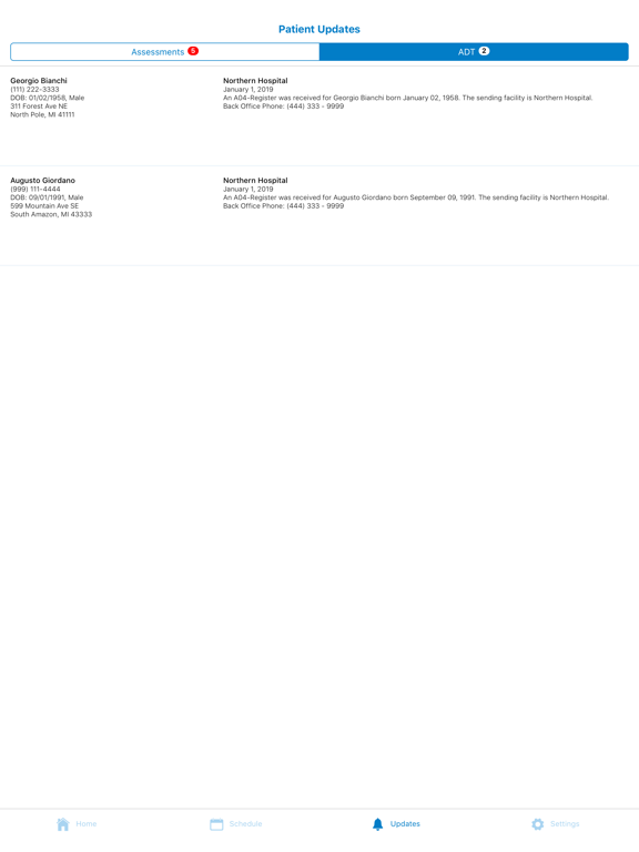 Care Convene Provider iPad screenshot 5 - Medical app