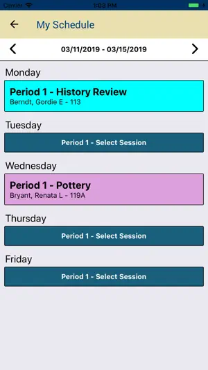 Adaptive Scheduler screenshot 2