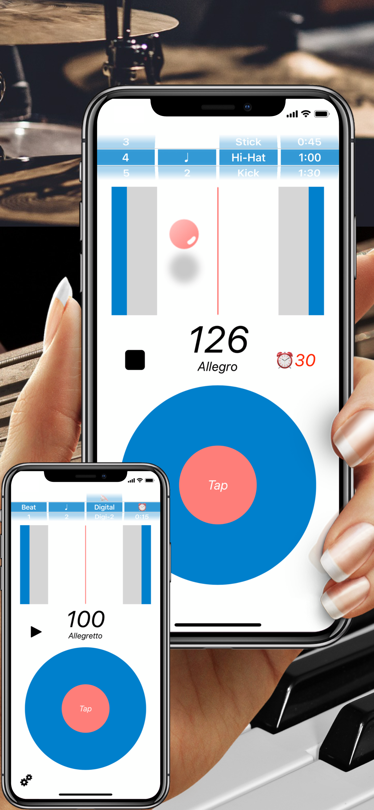 Metronome + - Simple Beats App