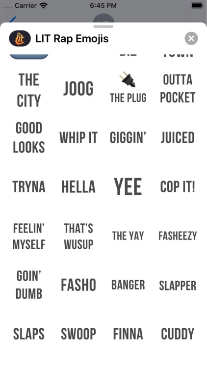 LIT Rap Emojis screenshot-7