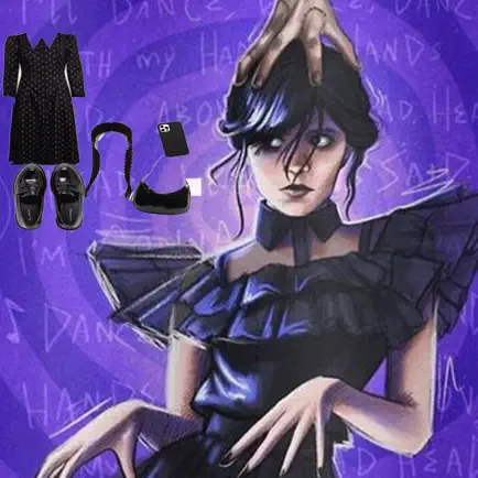 Dress Up : Addams wednesday Cheats