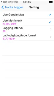 tracks logger iphone screenshot 3