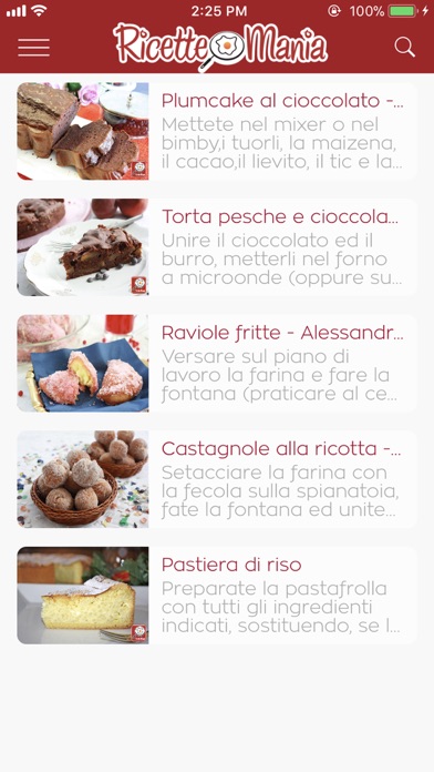 Screenshot #3 pour Ricette Mania - Ricette cucina