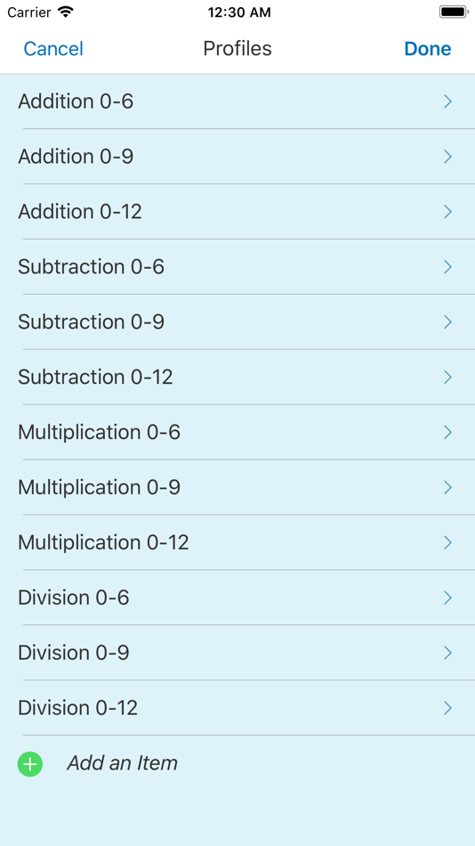 #4. Math Timer (iOS) By: Arlo Leach