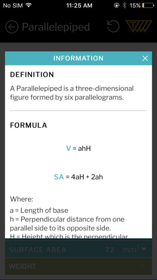 #4. Area Volume Calculator (iOS) Podle: Trelleborg Sealing Solutions