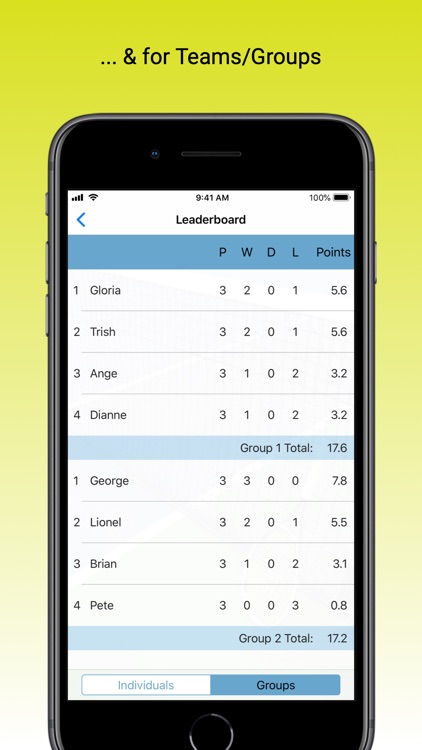 MatchUp Tennis Organizer Pro screenshot-7