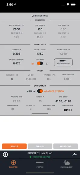 Game screenshot Bushnell Ballistics apk