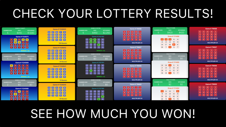 #1. Keno Pro: Scan Lottery Tickets (iOS) Podle: AnalystSpace, LLC