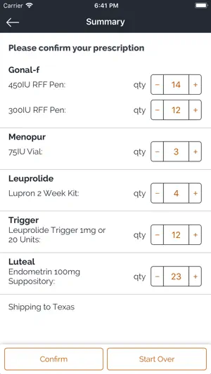Fertility Drug Calculator: FDC screenshot 2