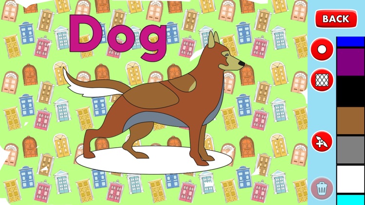 English coloring for kids