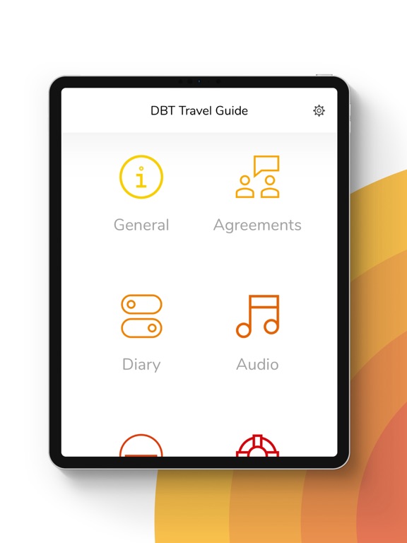 DBT Travel Guide iPad screenshot 1 - Health & Fitness app