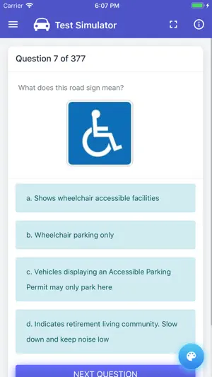 Alberta Driving Test - Class 7 screenshot 4