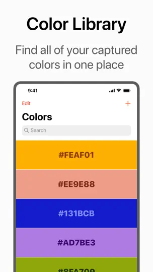 Capture d'écran de Colordrop: Color Picker sur iPhone 4