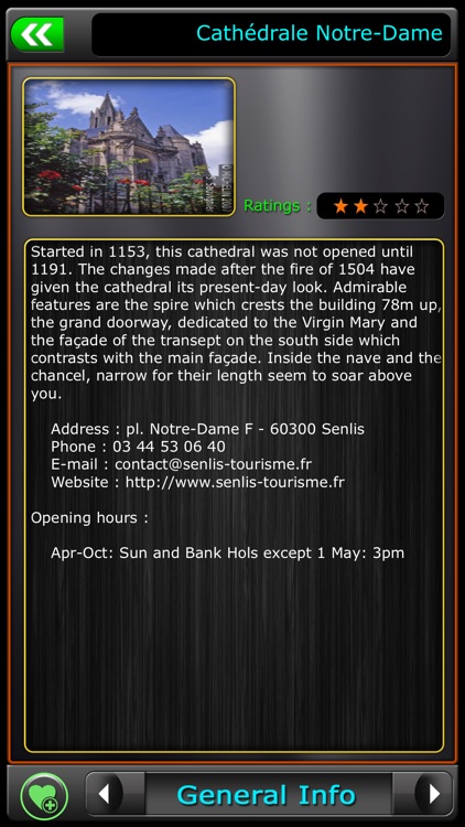 Senlis Offline Map City Guide