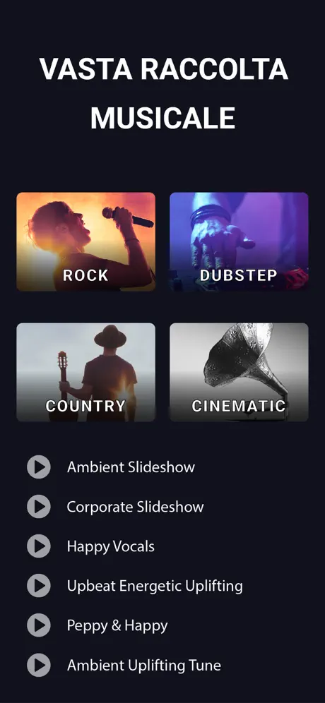 Video Editor con Musica Crea