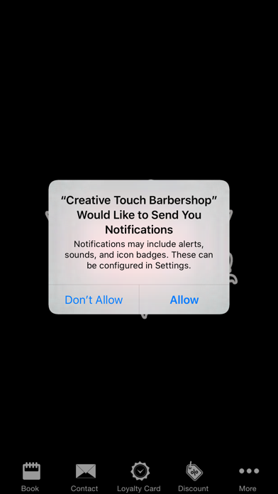 Screenshot #1 pour Creative Touch Barbershop