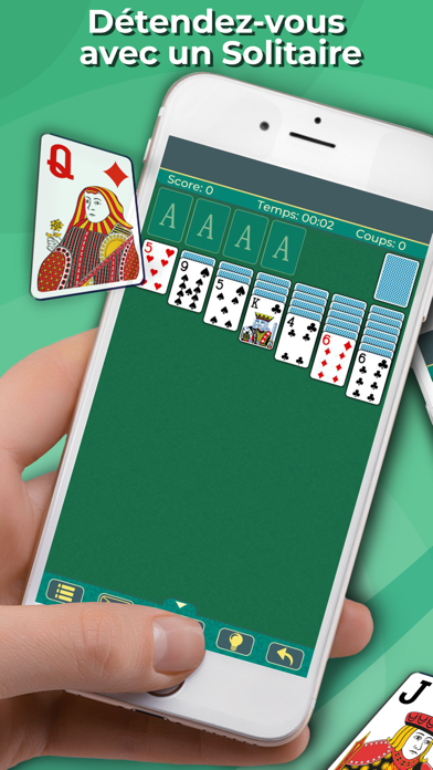 Screenshot #1 pour Solitaire Klondike Classique.