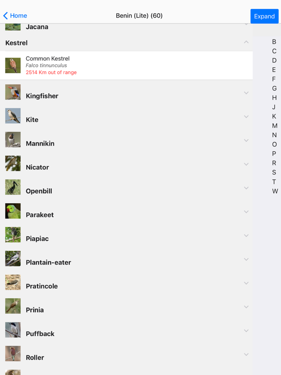 Screenshot #5 pour Birds of Africa
