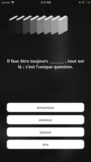 un mot un jour iPhone Captures Décran 2