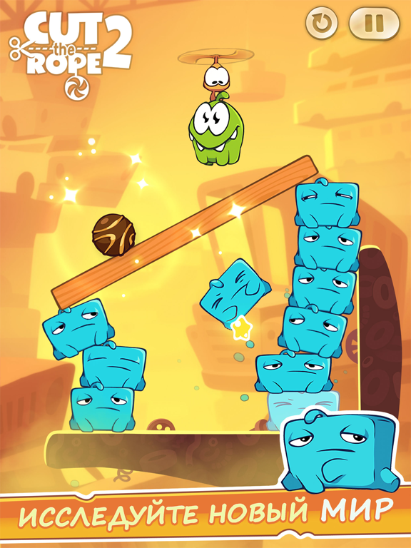 Скачать Cut the Rope 2: Om Nom's Quest