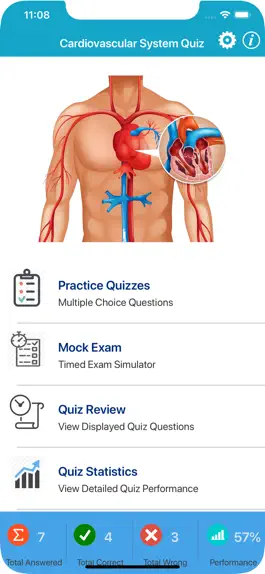Game screenshot Cardiovascular System Quizzes mod apk