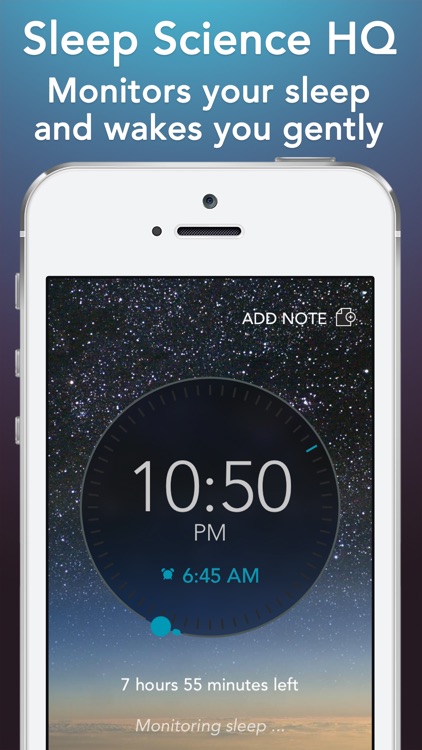 Sleep Science HQ: alarm clock