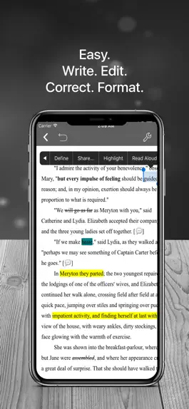 Game screenshot Scrivo Pro Scrivener Writers apk
