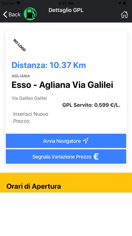 Cerca Distributori Carburante screenshot-3