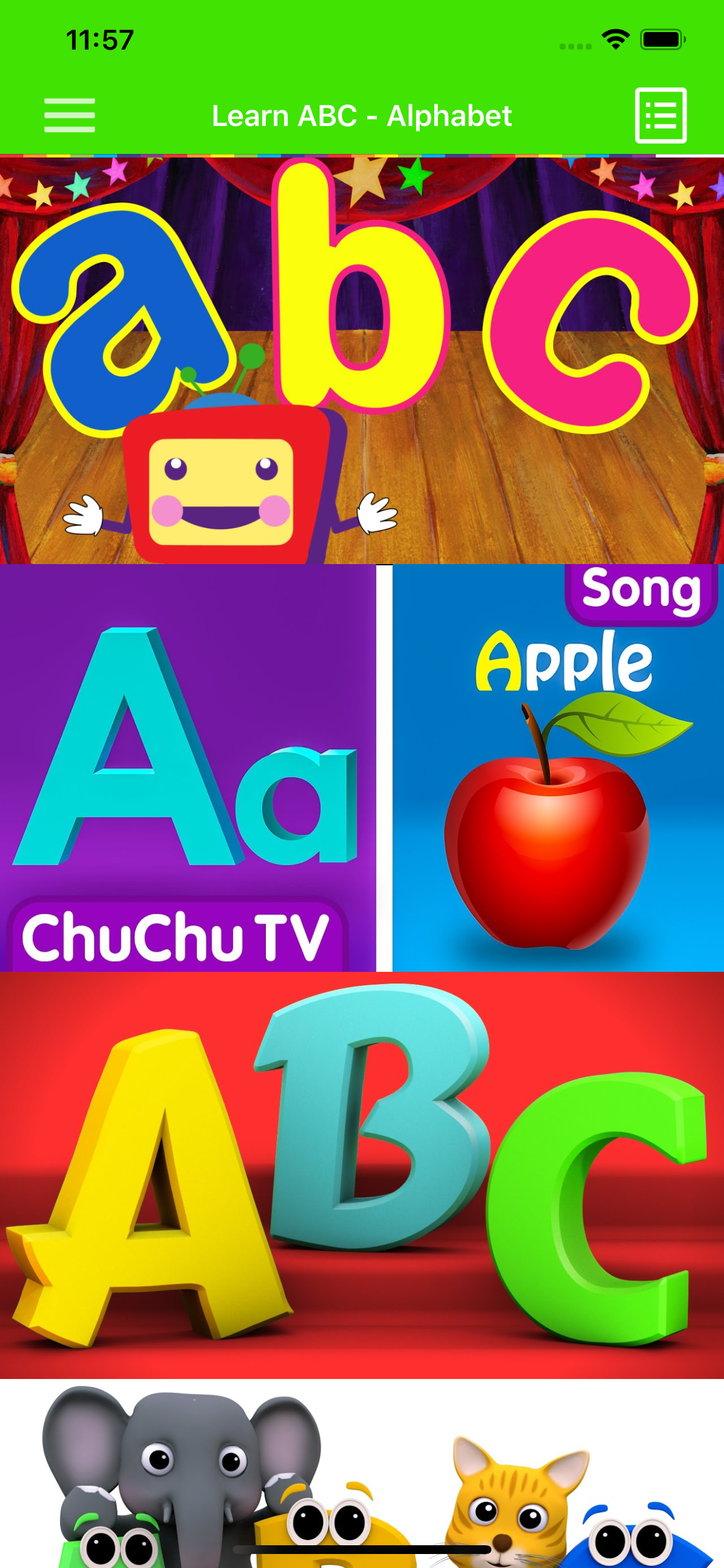 Learning ABC Alphabet