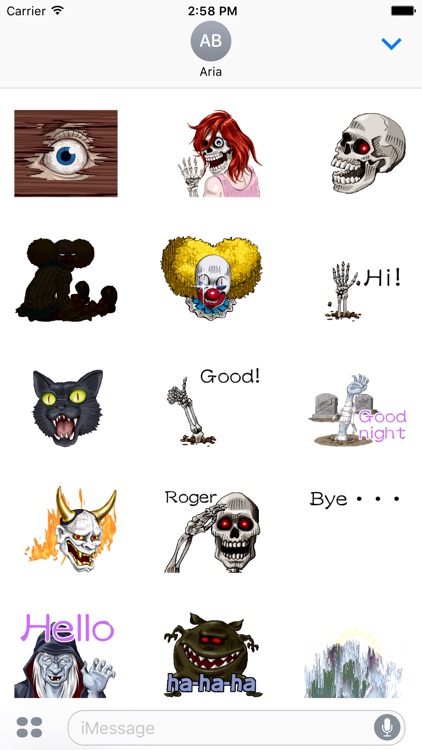 Animated Horror Halloween Icon