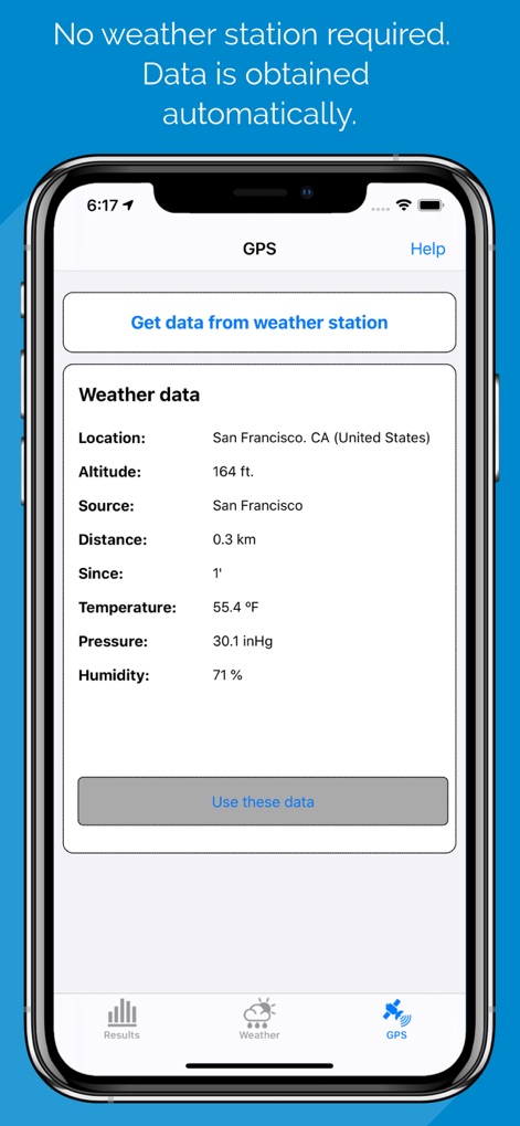 Air Density & RAD meter PRO - Sports App | MWM