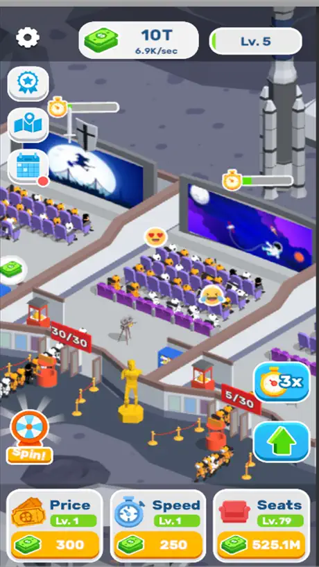 Idle Movie Theatre