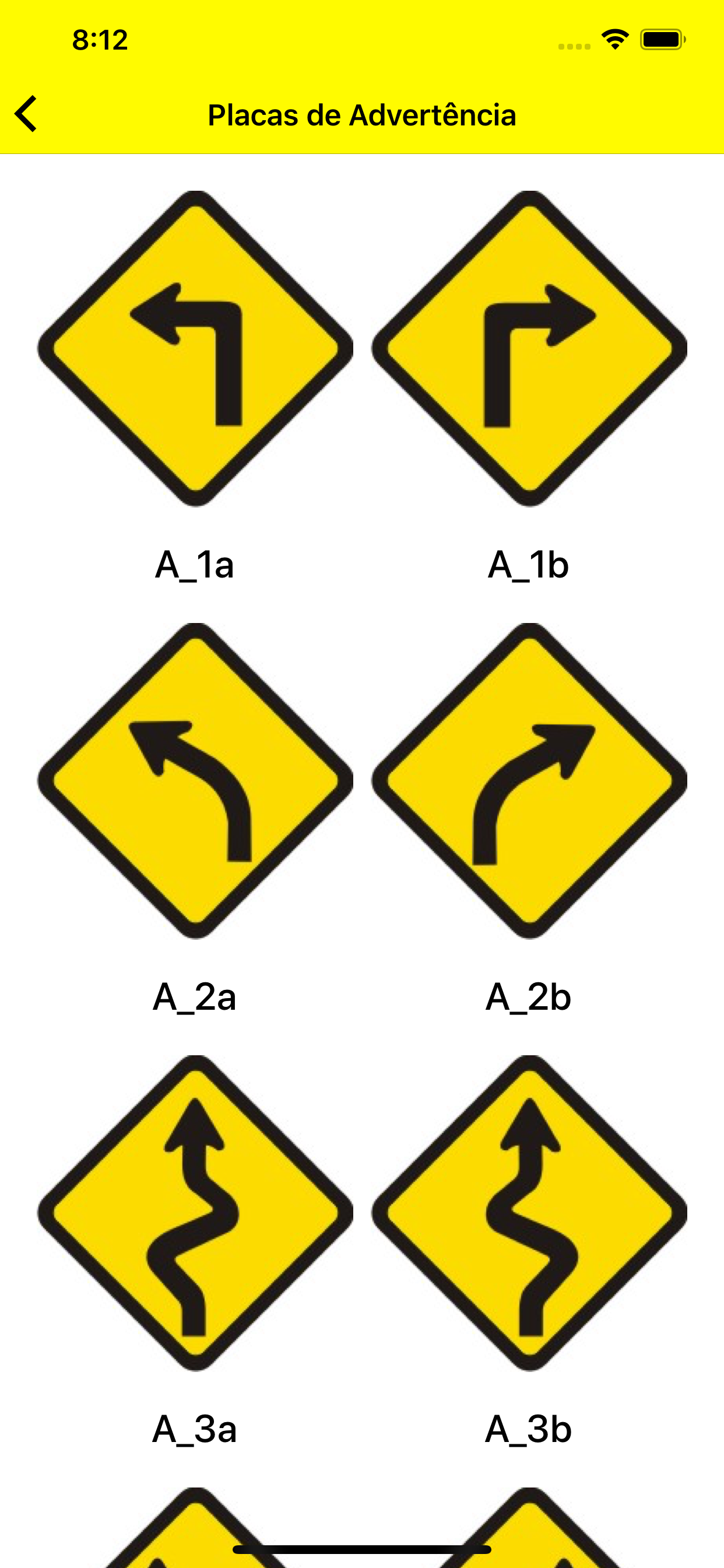 Jogo das Placas de Trânsito
