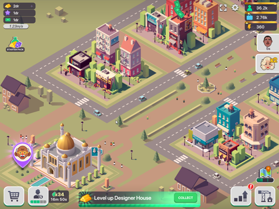 My Idle City iPad screenshot 8 - Games app