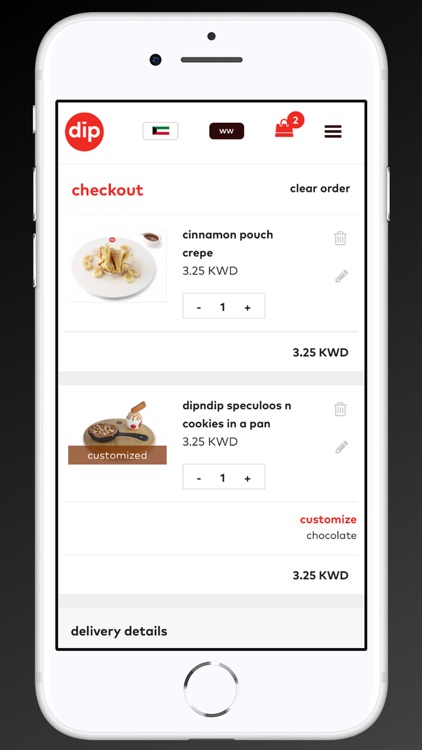 dipndip - order online screenshot-3