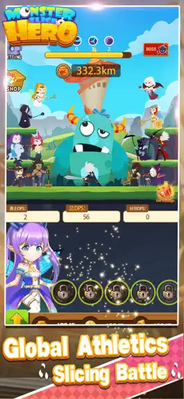 Game screenshot Monster Slice Hero- Ninja Game hack